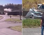 Passarela desaba sobre carro e deixa dois mortos na rodovia Fernão Dias
