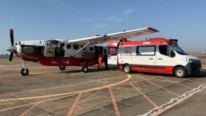 Paraibano internado em Divinópolis é transferido de avião para o estado natal