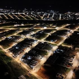 São Sebastião do Oeste passa a ter 100% da iluminação pública em LED