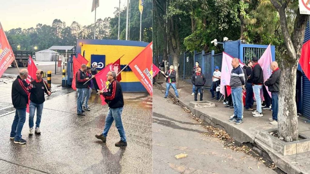 Sindicato faz ato na Gerdau ap&oacute;s boatos de fechamento de usina em Divin&oacute;polis; empresa nega paralisa&ccedil;&atilde;o