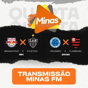 Minas FM prepara jornada dupla que traz Cruzeiro e Atl&eacute;tico em competi&ccedil;&otilde;es continentais