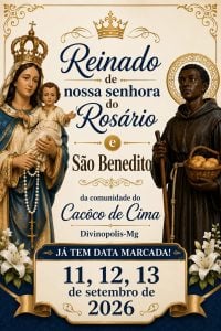 Reinado do Cacôco de Cima tem data confirmada em Divinópolis