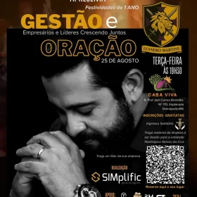 “Gestão & Oração” celebra um ano com edição gratuita e solidária em Divinópolis
