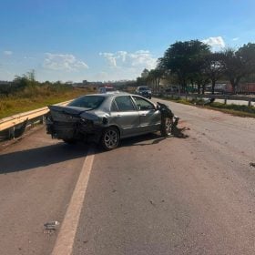 Acidente na MG-050 tem condutor com sinais de embriaguez