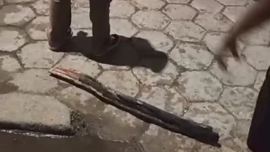 Polícia Militar atende ocorrência de agressão no bairro das Graças, em Oliveira
