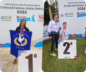 Atletas de Divinópolis conquistam medalhas no JEMG Paralímpico Estadual