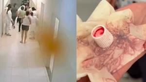 Bebê de oito meses é salva após se engasgar com tampa de pomada em Pará de Minas