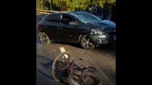 Ciclista morre após ser atropelado por carro na MG-431, em Itatiaiuçu