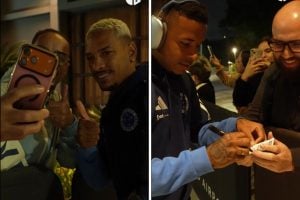 Cruzeiro chega a São Paulo para confronto contra o Corinthians pelo Campeonato Brasileiro