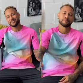 Neymar compartilha momento familiar com suas filhas, Mavie e Helena