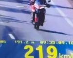 Motociclista é flagrado a 219 km/h na BR-262 durante fiscalização da PRF na Região Metropolitana de Belo Horizonte