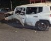 Carro com quatro ocupantes embriagados capota na região Noroeste de Belo Horizonte; uma mulher fica gravemente ferida