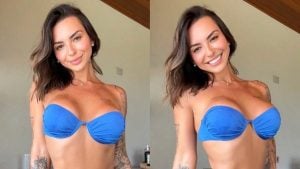 Influenciadora Karol Rosalin afirma preferir abdômen liso a definição extrema