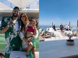 Neymar apresenta detalhes de seu iate avaliado em R$ 120 milhões durante passeio com a família