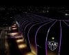 Arena MRV Ilumina-se de Lilás em Comemoração aos 20 Anos da Lei Maria da Penha