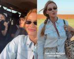 Andressa Suita chega a Barretos com os filhos após voo de jatinho e inicia acampamento na Festa do Peão