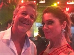 Leticia Spiller homenageia Marcello Novaes pelo aniversário e reforça vínculo de amizade
