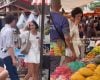 Bruna Marquezine e Shawn Mendes são vistos juntos em feira no Rio de Janeiro após viagem à Angola