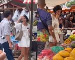 Bruna Marquezine e Shawn Mendes são vistos juntos em feira no Rio de Janeiro após viagem à Angola
