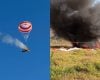 Piloto de 29 anos sobrevivente de queda de avi&atilde;o &eacute; internado ap&oacute;s inalar fuma&ccedil;a em Mateus Leme