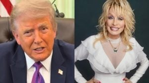 Donald Trump decreta bandeiras a meio-mastro por uma semana em homenagem à Dolly Parton