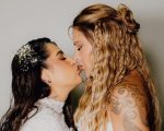 Lauana Prado comemora dois meses de casamento com Tati Dias e relembra momento especial