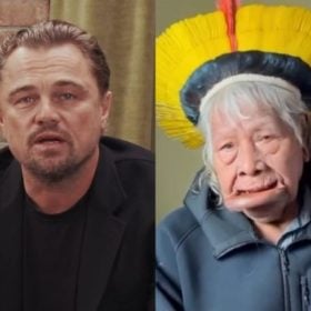 Leonardo DiCaprio visita comunidades ind&iacute;genas e o Cacique Raoni no Brasil em viagem de explora&ccedil;&atilde;o