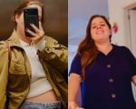Tati Machado revela evolução da gravidez e compartilha pegadinha do marido durante gestação