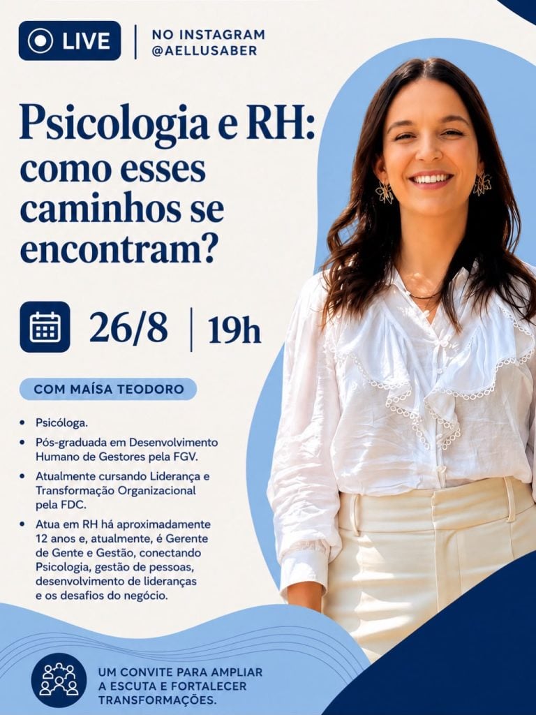 Programa&ccedil;&atilde;o gratuita Dia do Psic&oacute;logo promovida pela Aellu Saber