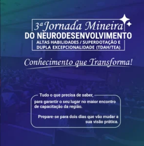 Divinópolis se prepara para sediar a 3ª Jornada Mineira do Neurodesenvolvimento