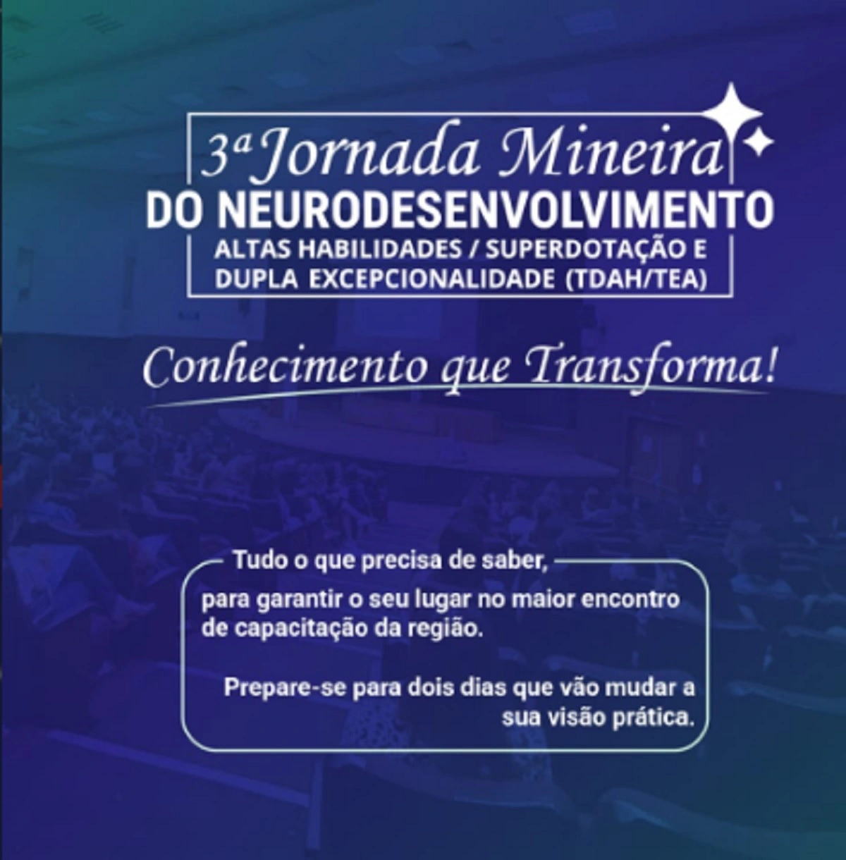 Divinópolis se prepara para sediar a 3ª Jornada Mineira do Neurodesenvolvimento