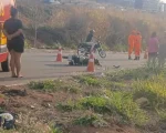 Motociclista morre após bater em poste em Nova Serrana