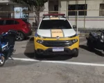 Receita Federal flagra descaminho de motos el&eacute;tricas na BR-494, em Divin&oacute;polis