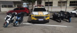 Receita Federal flagra descaminho de motos elétricas na BR-494