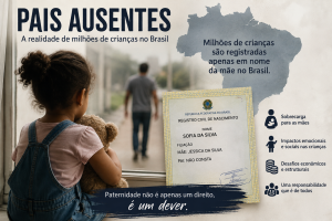 Pai ausente ainda é uma realidade em Divinopolis