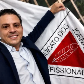 Thiago Góis toma posse como diretor regional do Sindicato dos Jornalistas de MG