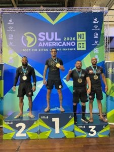 Professor de Jiu-Jitsu Pedro Jimmy conquista Campeonato Sul-Americano 2026