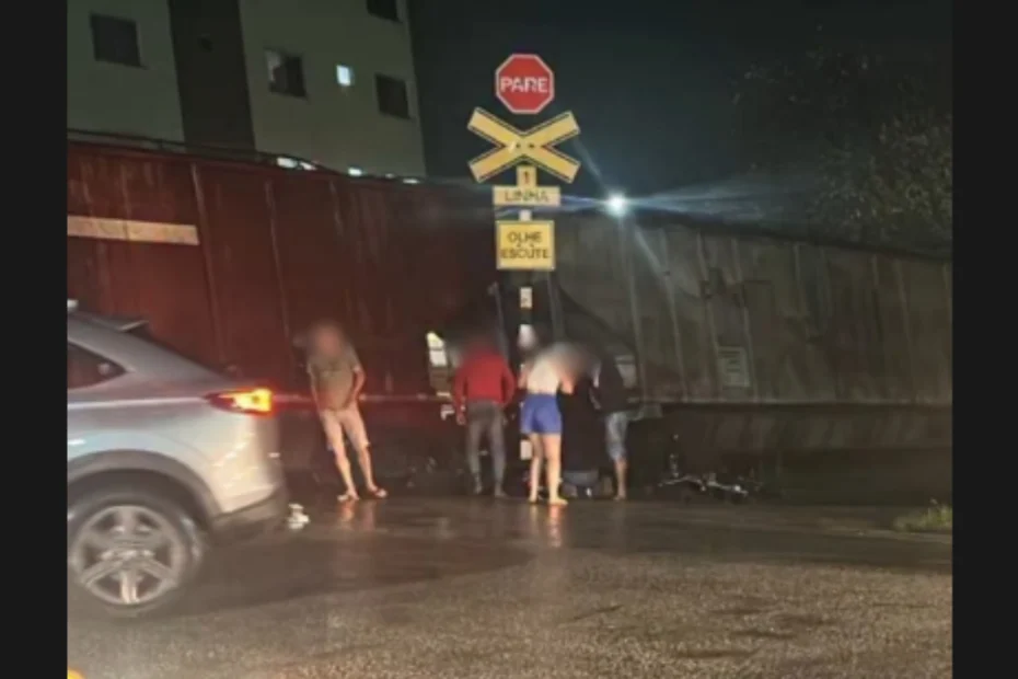 Homem &eacute; atropelado por trem no bairro Padre Eust&aacute;quio em Ita&uacute;na