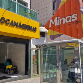 Estúdio Móvel da Rádio Minas está hoje na Locamáquinas