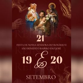 21ª Festa de Reinado reúne grupos de congado no bairro São José em Divinópolis