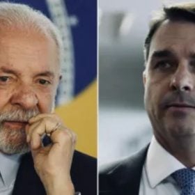 Lula e Flávio Bolsonaro aparecem em pesquisa Quaest sobre as eleições presidenciais de 2026