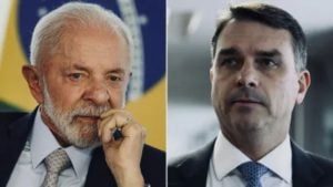 Lula e Flávio Bolsonaro aparecem em pesquisa Quaest sobre as eleições presidenciais de 2026