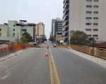 Viaduto do Esplanada ser&aacute; interditado para obras nesta quinta-feira em Divin&oacute;polis