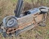 Saída de pista deixa homem ferido no km 210 da MG-050, em Córrego Fundo