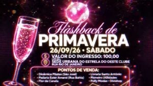 Flashback de Primavera no Estrela do Oeste Clube em Divinópolis