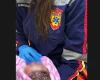 Bebê nasceu de parto normal na madrugada desta terça-feira (1º), na comunidade dos Cunhas; mãe e filha foram encaminhadas à Santa Casa de Pitangui.