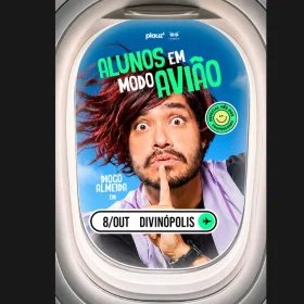 Humorista leva espetáculo especial aos palcos em outubro, com uma abordagem divertida sobre os desafios da educação e a distração digital nas salas de aula.