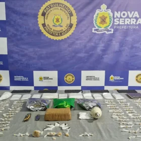 Guarda Municipal apreende crack e cocaína no bairro José Silva de Almeida