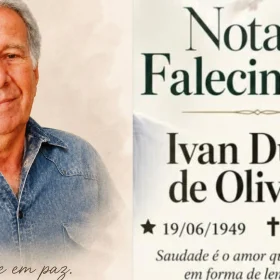 Ivan Dutra de Oliveira morreu aos 77 anos em Divinópolis