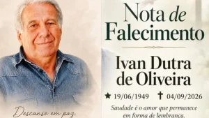 Ivan Dutra de Oliveira morreu aos 77 anos em Divinópolis